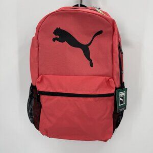 Puma Rhythm Backpack & Pencil Pouch In Coral Pink Girl/Woman School Gym